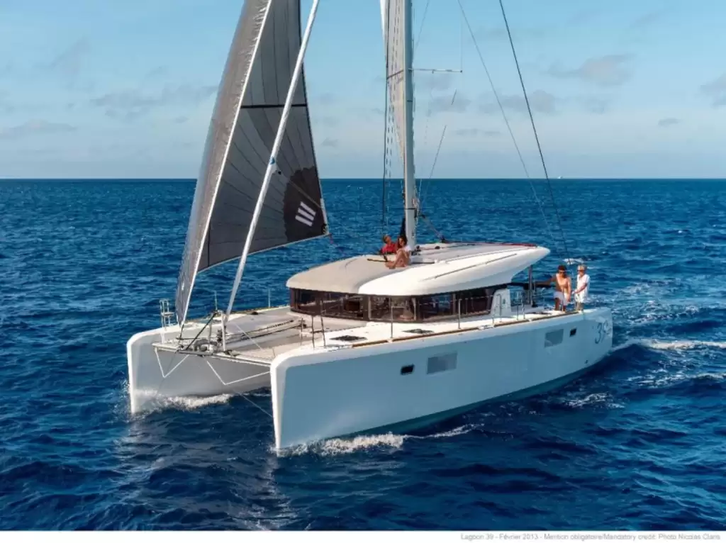 Catamaran Rental in Monaco | Lagoon 39′ with Captain – Up to 15 Guests