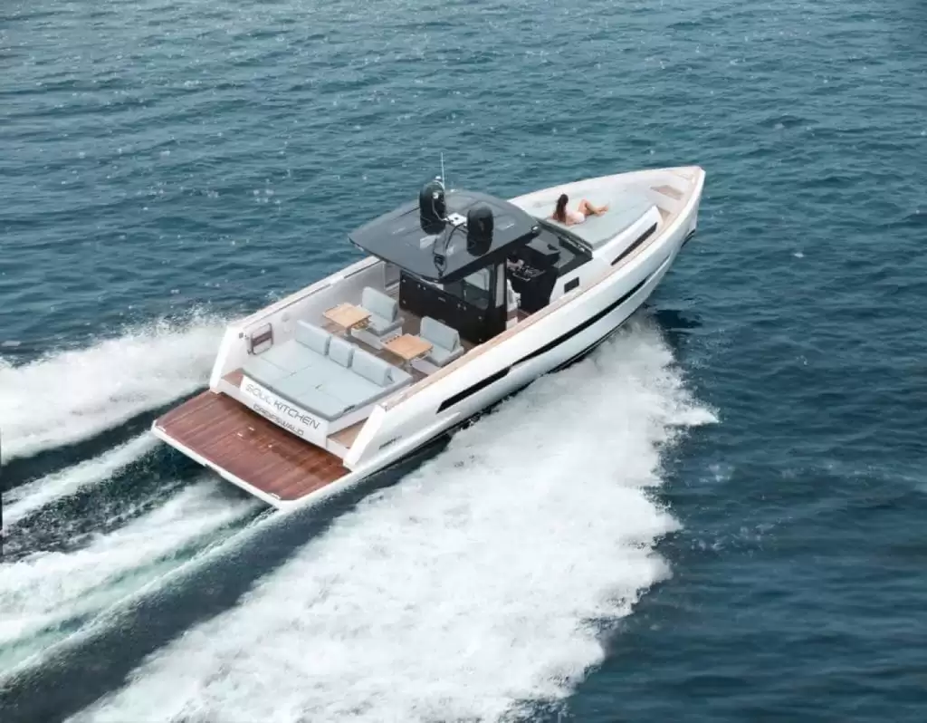 Motorboat Rental in Monaco – Fjord 42 Open with Captain