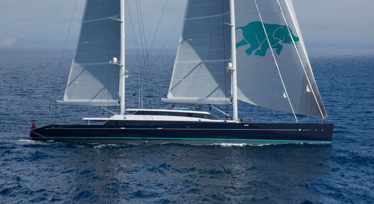 AQUIJO Yacht for Charter | 86m Luxury Sailing Superyacht