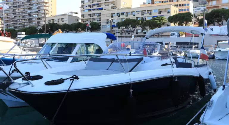 Jeanneau Cap Camarat 7.5 WA Motorboat Rental Monaco – With Captain